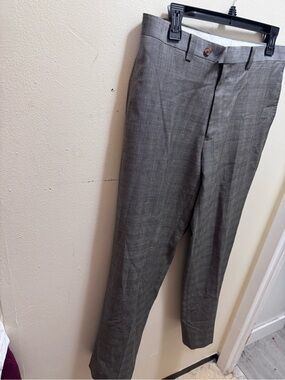 Lauren Ralph Lauren Gray Dress Pants 100% wool size 33x30